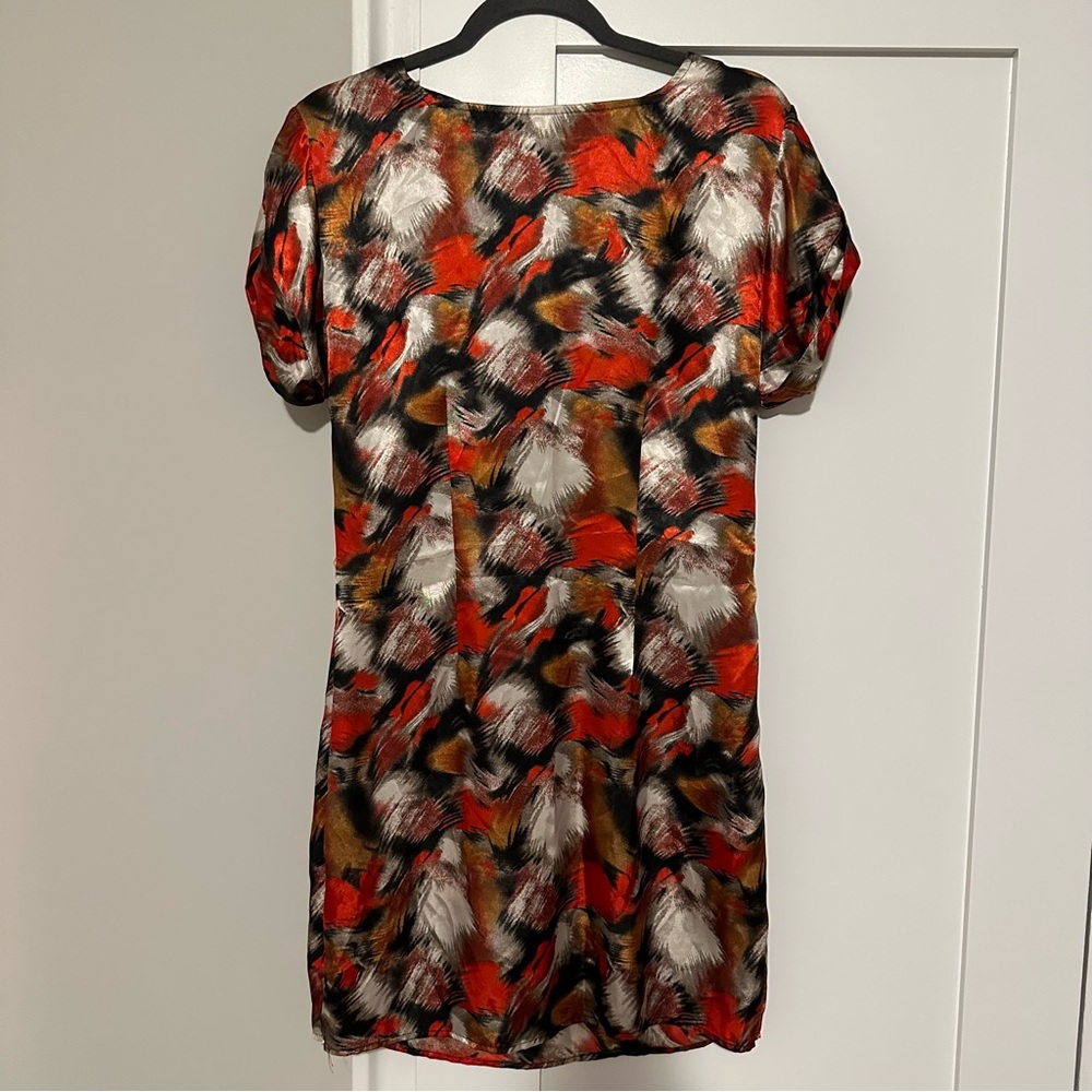 Papaya Silk dress